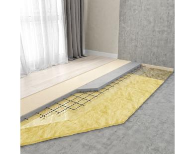 Посилена Преміум система звукоізоляції підлоги (плаваюча стяжка)