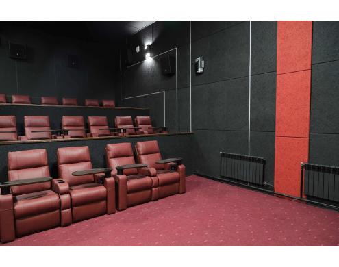 Акустична обробка глядацьких залів в кінотеатрі «Росія»